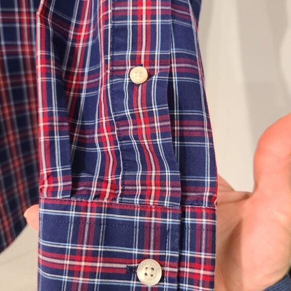 Vineyard Vines Plaid Button Down Long Sleeve Shirt Men - Picture 5 of 7